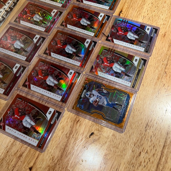 (27) 2020 Prizm Orange Pulsar DP DANDRE SWIFT Detroit Lions NFL RC LOT #/149 - Picture 3 of 9